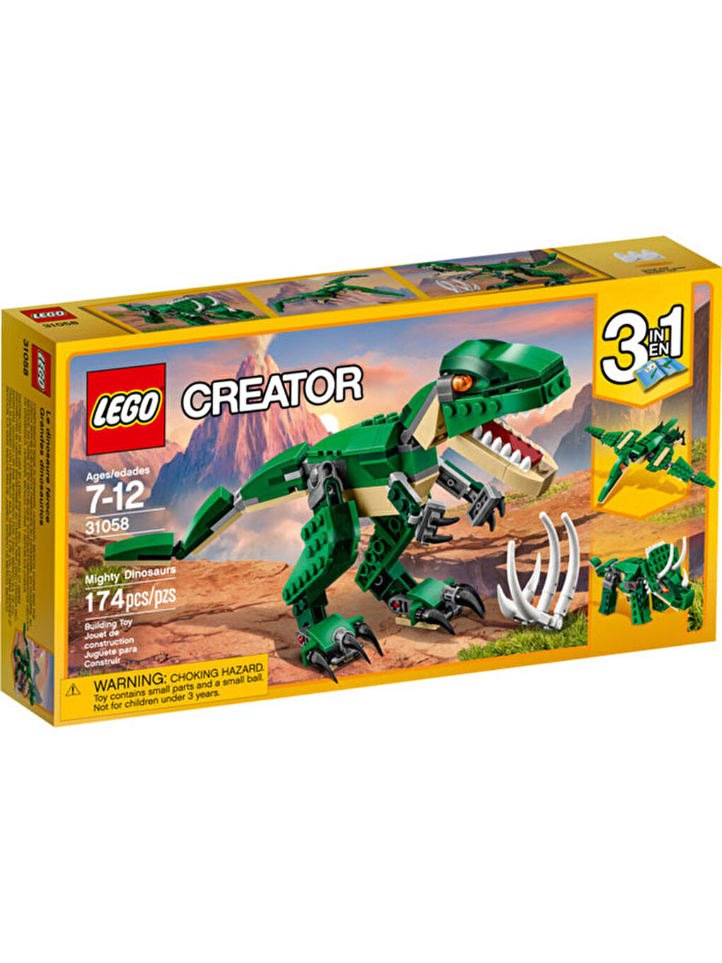 Lego Renksiz Creator Muhteşem Dinozorlar 31058 - 1