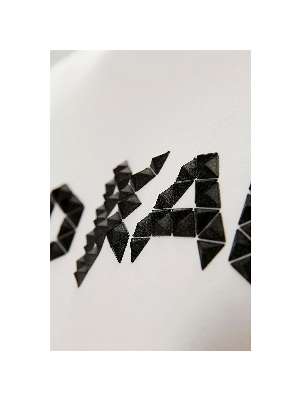 3D Bad Erkek Beyaz Uzun Kol Kapüşonlu Sweatshirt-2