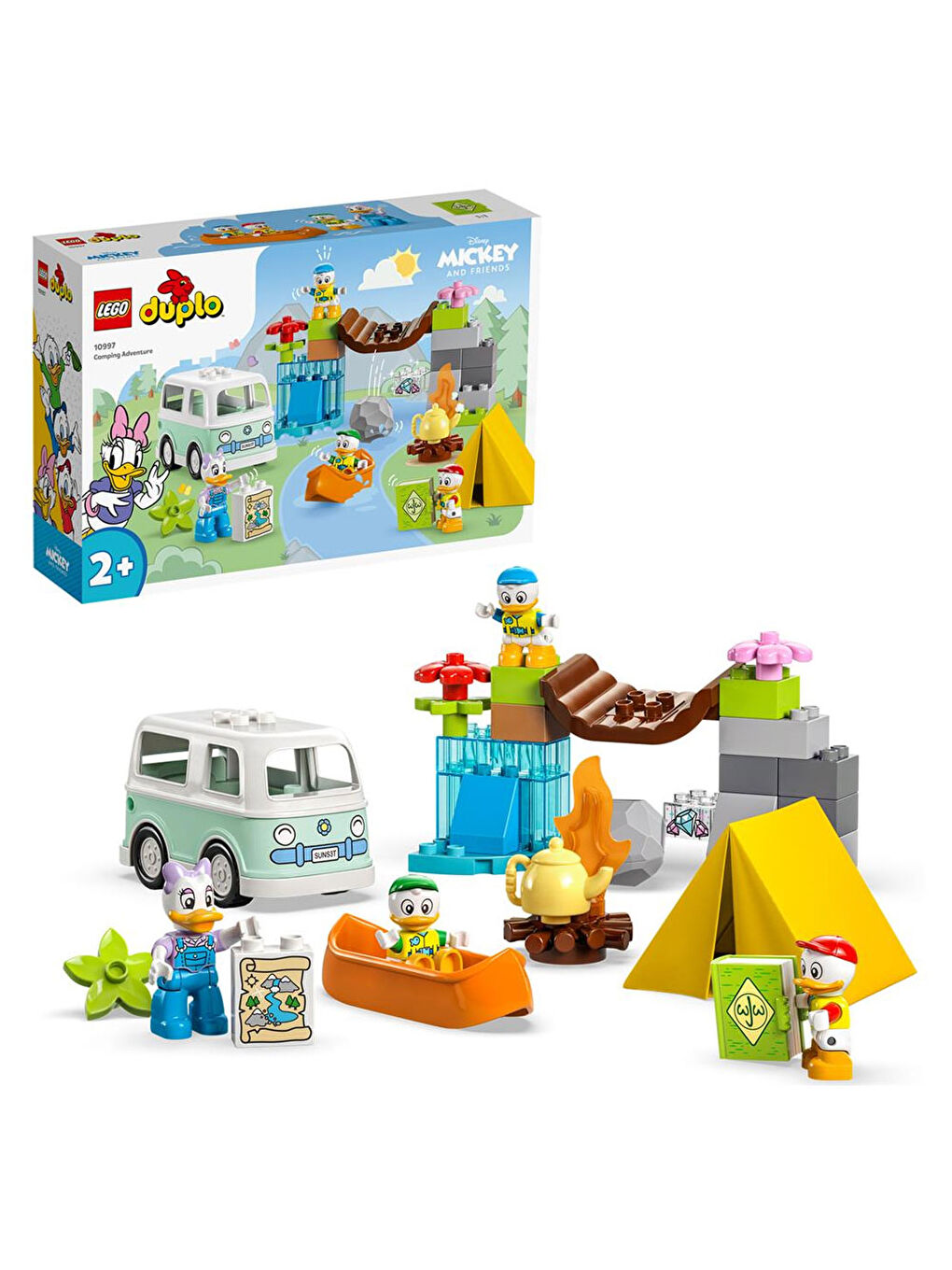 Lego Renksiz Duplo Disney Mickey and Friends Kamp Macerası 10997