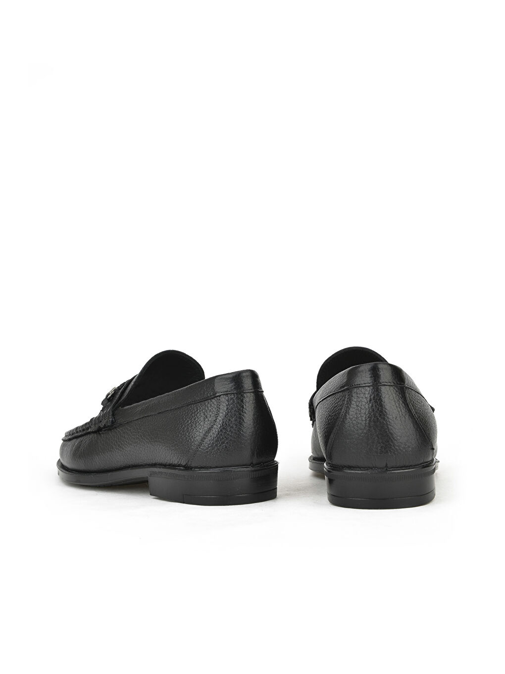 Erkek Hakiki Deri Ayakkabı 143745Z5418 Siyah-2