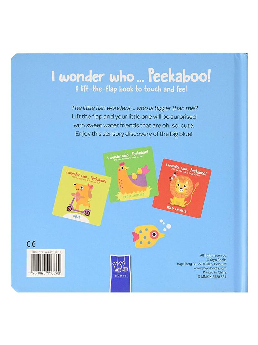 Yoyo Books Renksiz I Wonder Who… Peekaboo - Water Animals - 1