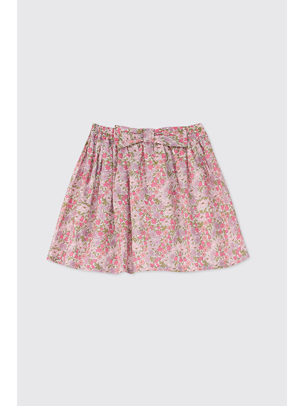 Liberty Kumaş Kız Bebek Pembe Etek-2