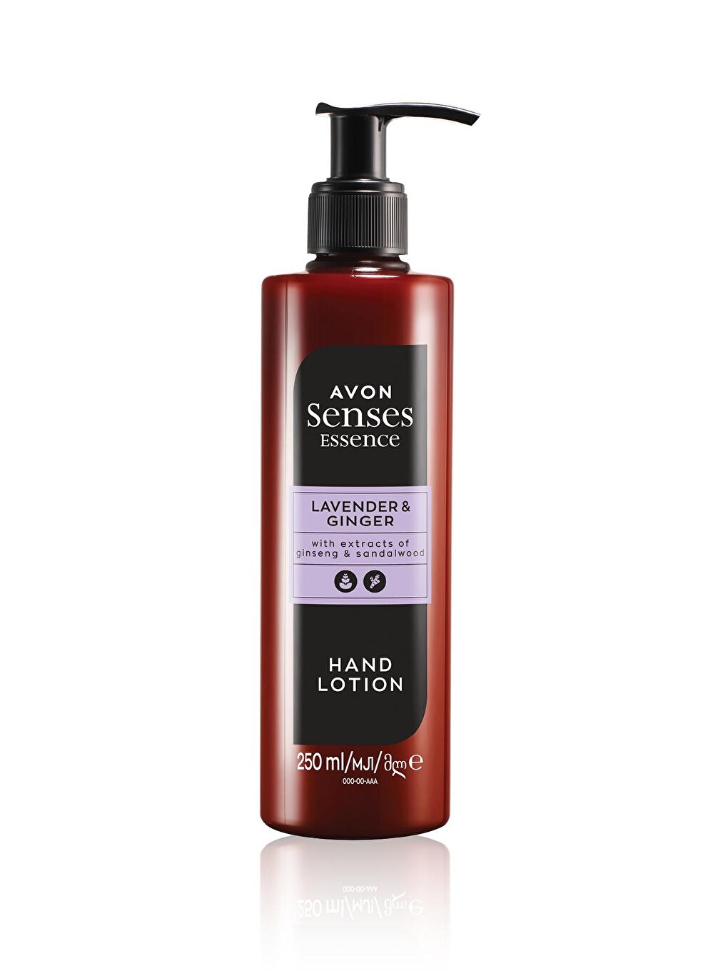 AVON Renksiz Senses Essence Lavender & Ginger Lavanta ve Zencefil El Losyonu 250 Ml.