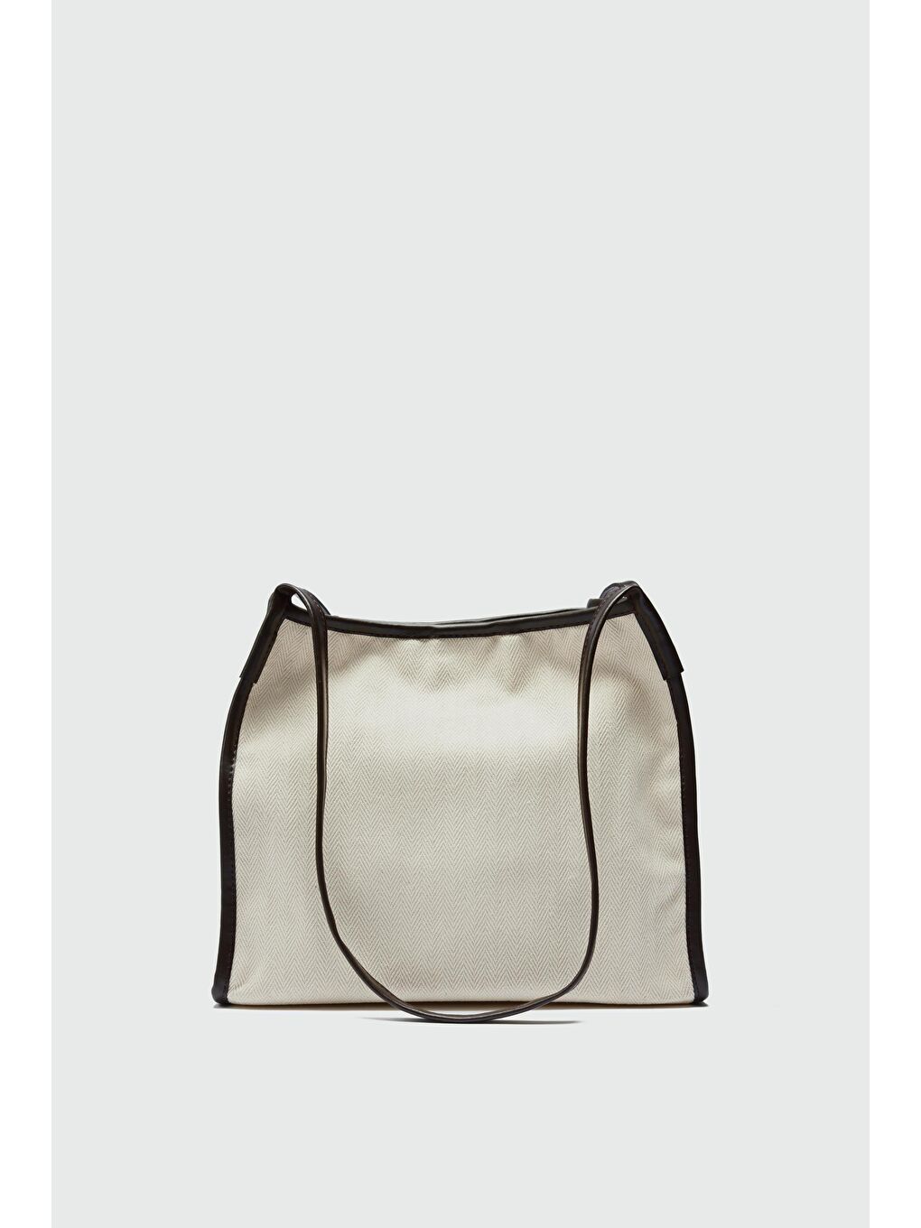 Kahverengi Elna Kanvas Omuz Çantası Kahve-2