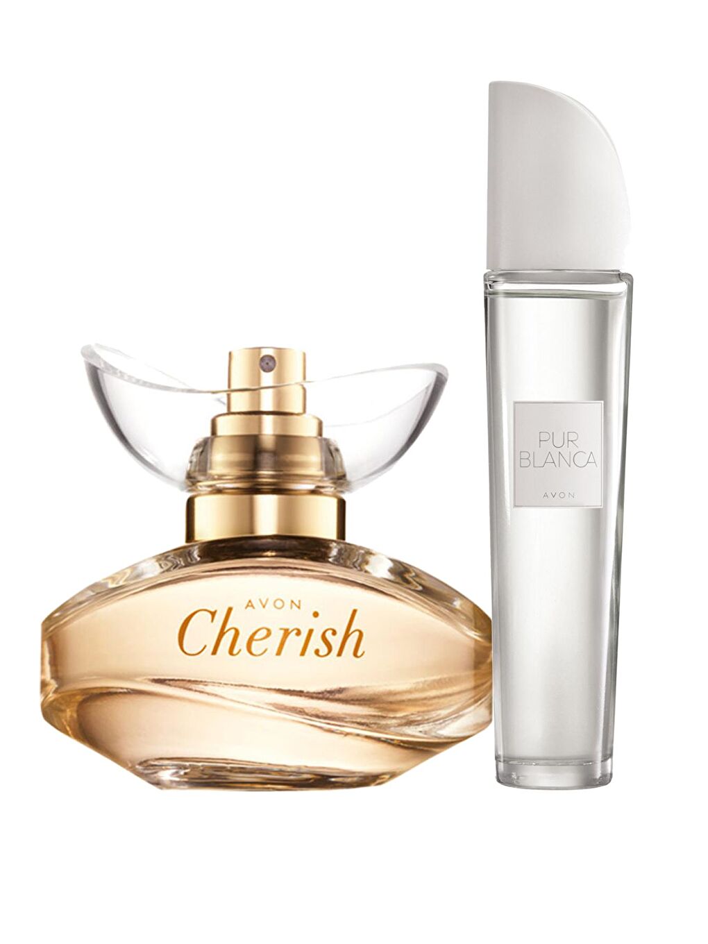 AVON Renksiz Pur Blanca ve Cherish Kadın Parfüm Paketi