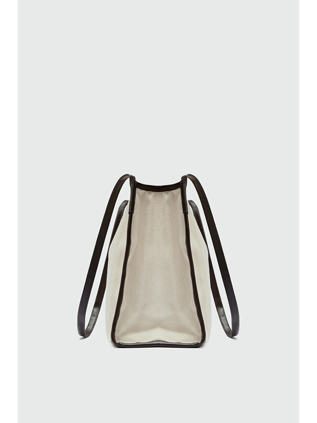 Kahverengi Elna Kanvas Omuz Çantası Kahve-3