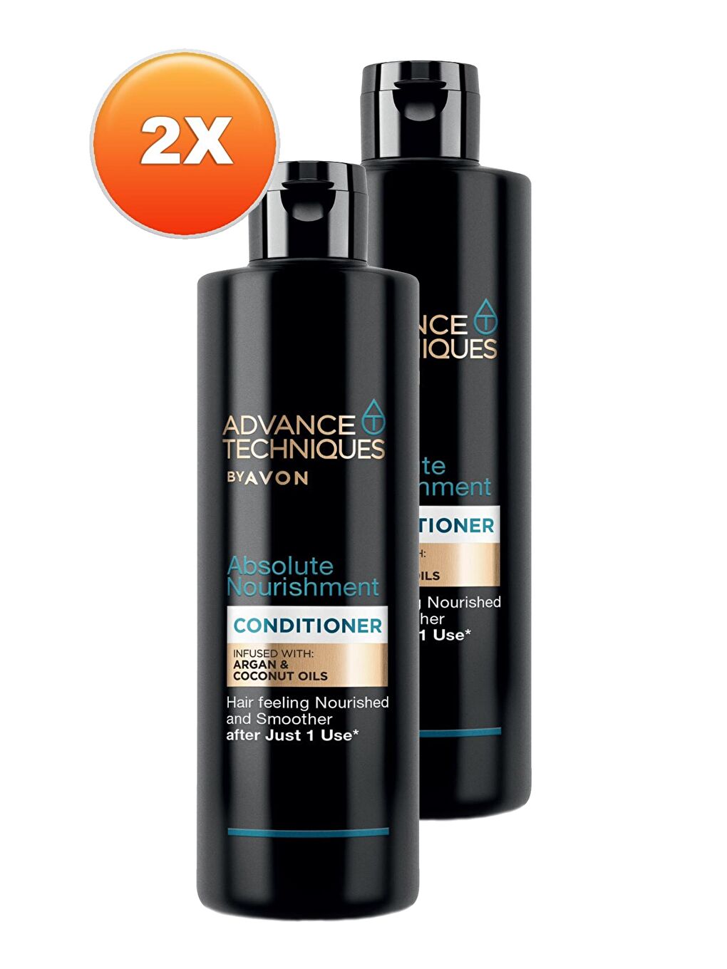 AVON Advance Techniques Argan Yağı İçeren Besleyici Saç Kremi 250 Ml. İkili Set - 1