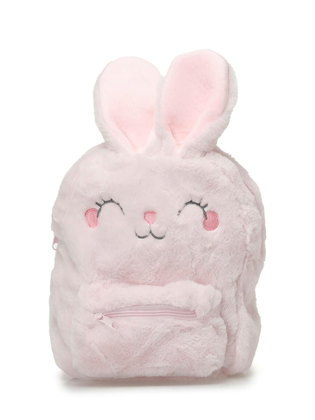 Pembe Pelüş CEPLI TVSN 4PR Pudra Kız Çocuk Pelüş Çanta