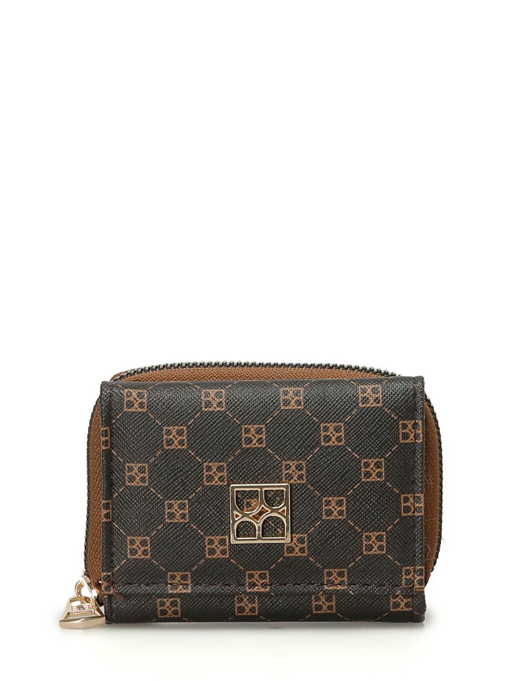 MINI MONOGRAM 4PR Kahverengi Kadın Cüzdan