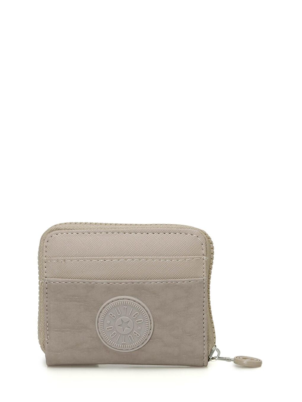 Bej CRINCKLE CEPLI 4PR Vizon Kadın Cüzdan