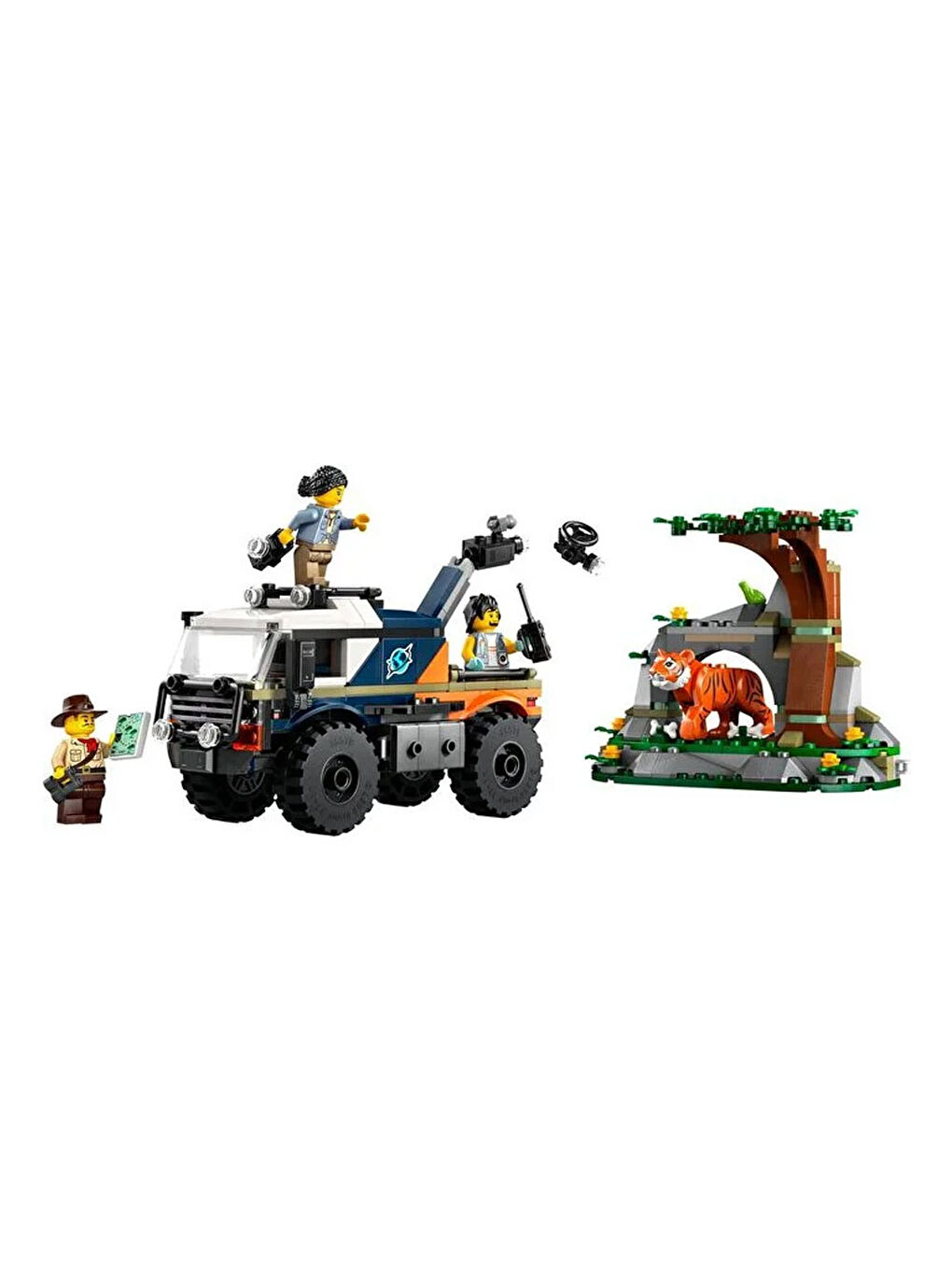 Lego Renksiz City Orman Kaşifinin Arazi Kamyonu Oyuncağı 60426 - 2