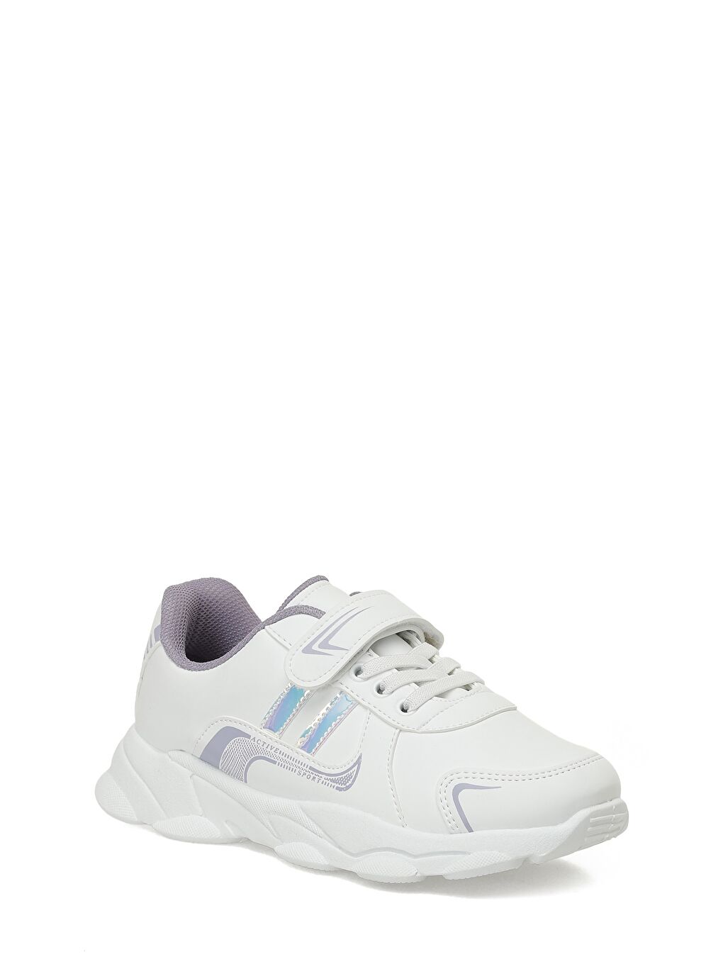 ZERA F 5PR Beyaz Kız Çocuk Spor Ayakkabı-1