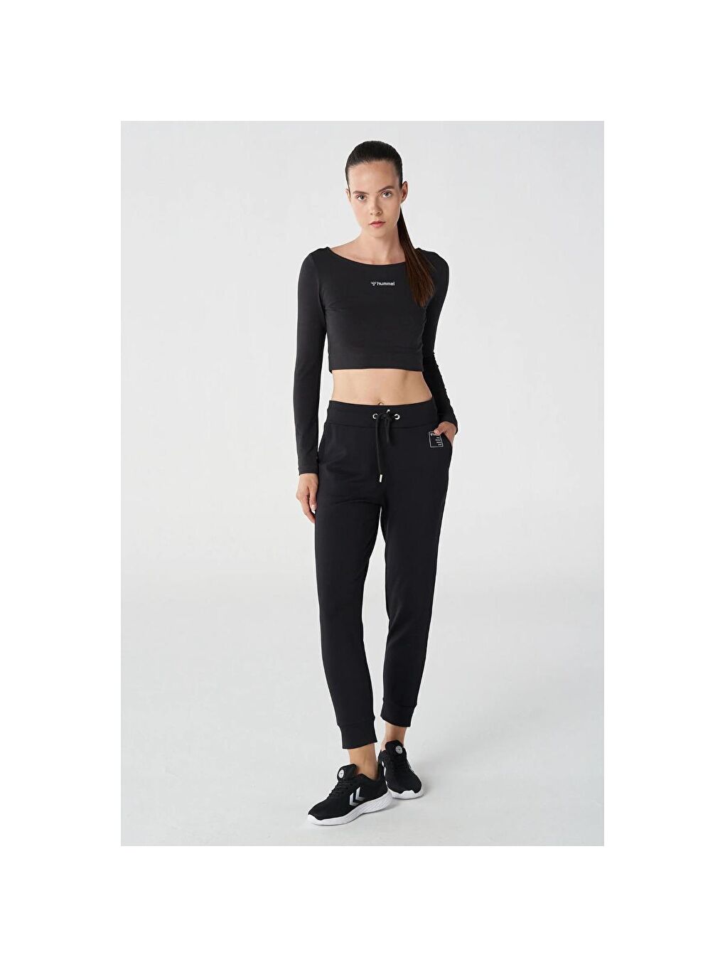 Layla Kadın Siyah Eşofman Altı-1