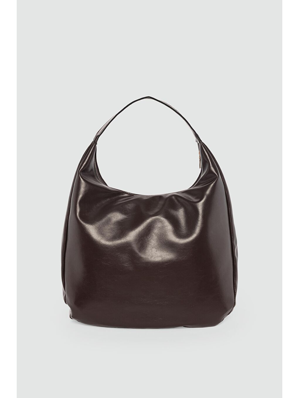 Kahverengi Aline Salaş Omuz Çantası Kahve