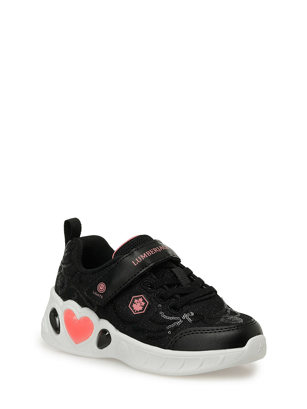 PRINCESS 5FX Siyah Kız Çocuk Spor Ayakkabı-1