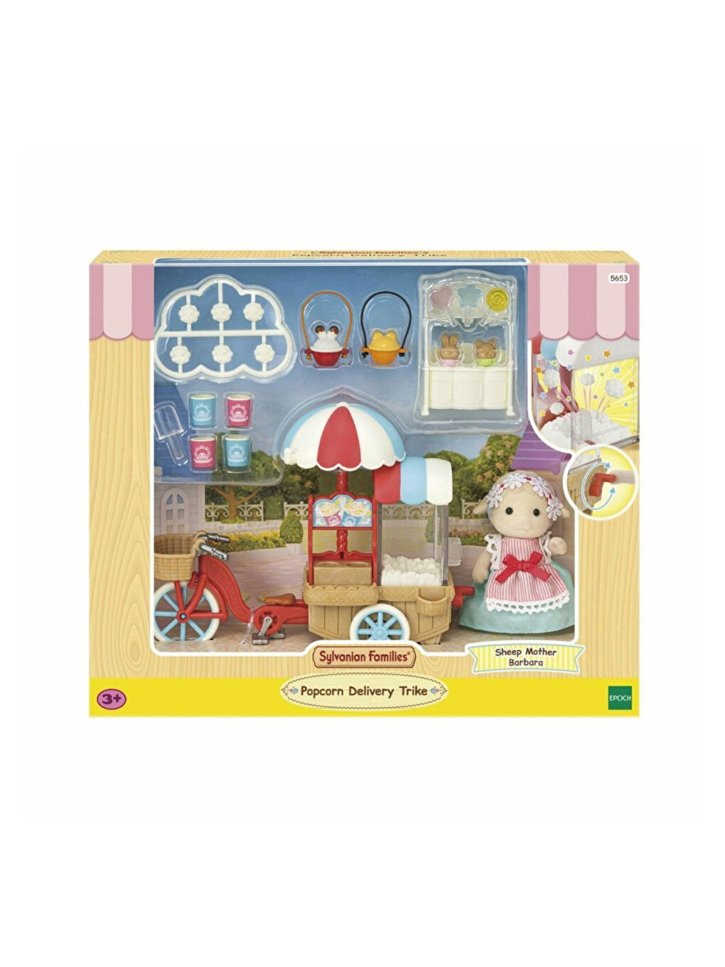 Sylvanian Families Renksiz Popcorn Standı 5653 - 2