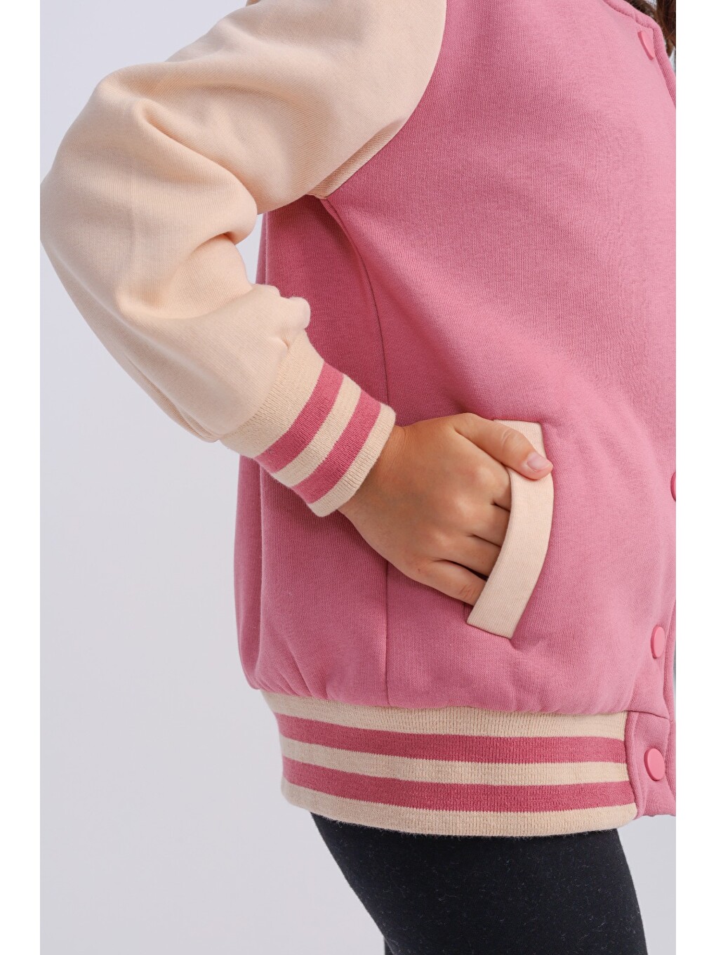 Pembe Kız Çocuk Hırka-4