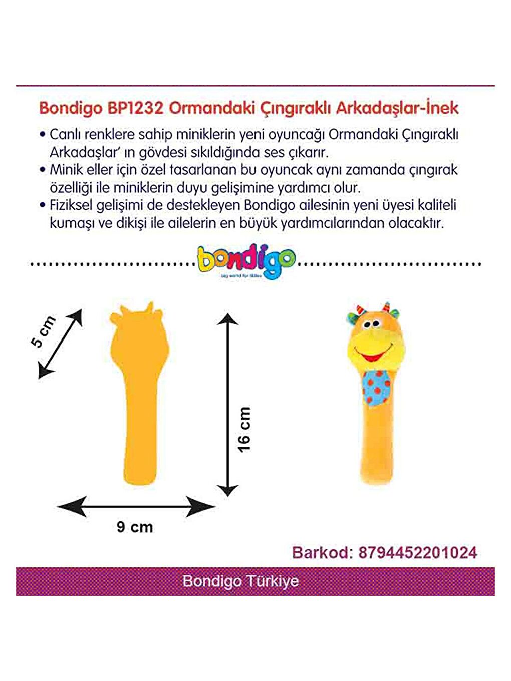 Bondigo Renksiz Ormandaki Çıngıraklı Arkadaşlar - 1