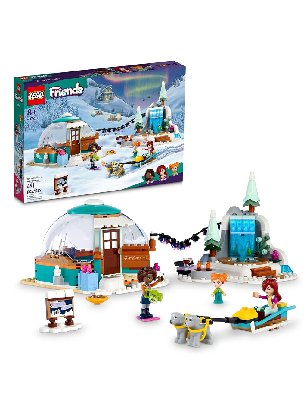 Lego Renksiz Friends İglu Tatili Macerası 41760