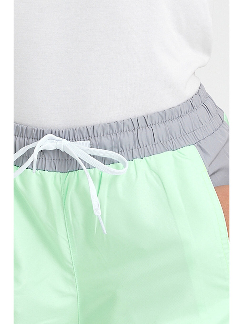 RADEK IN Kadın Şort Yeşil-4