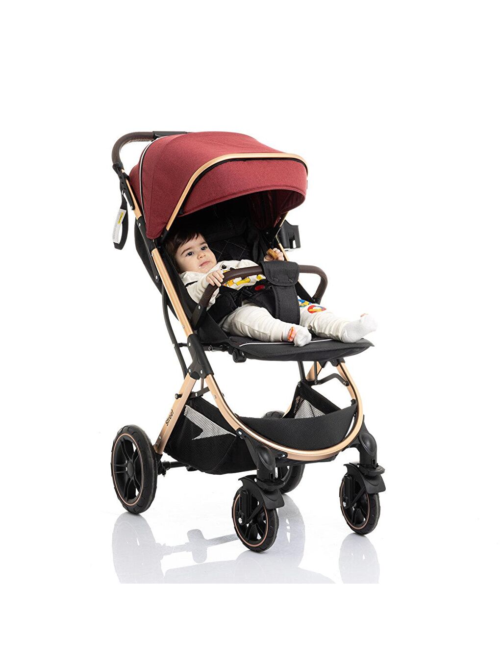 baby plus Bordo Street Bebek Arabası