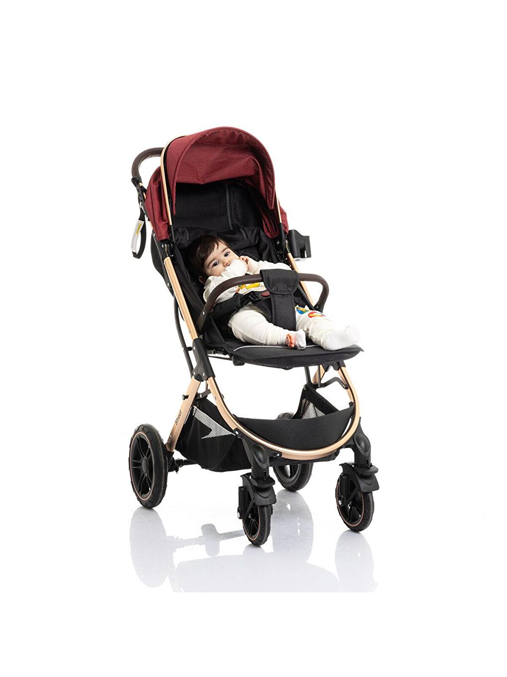 baby plus Bordo Street Bebek Arabası - 1