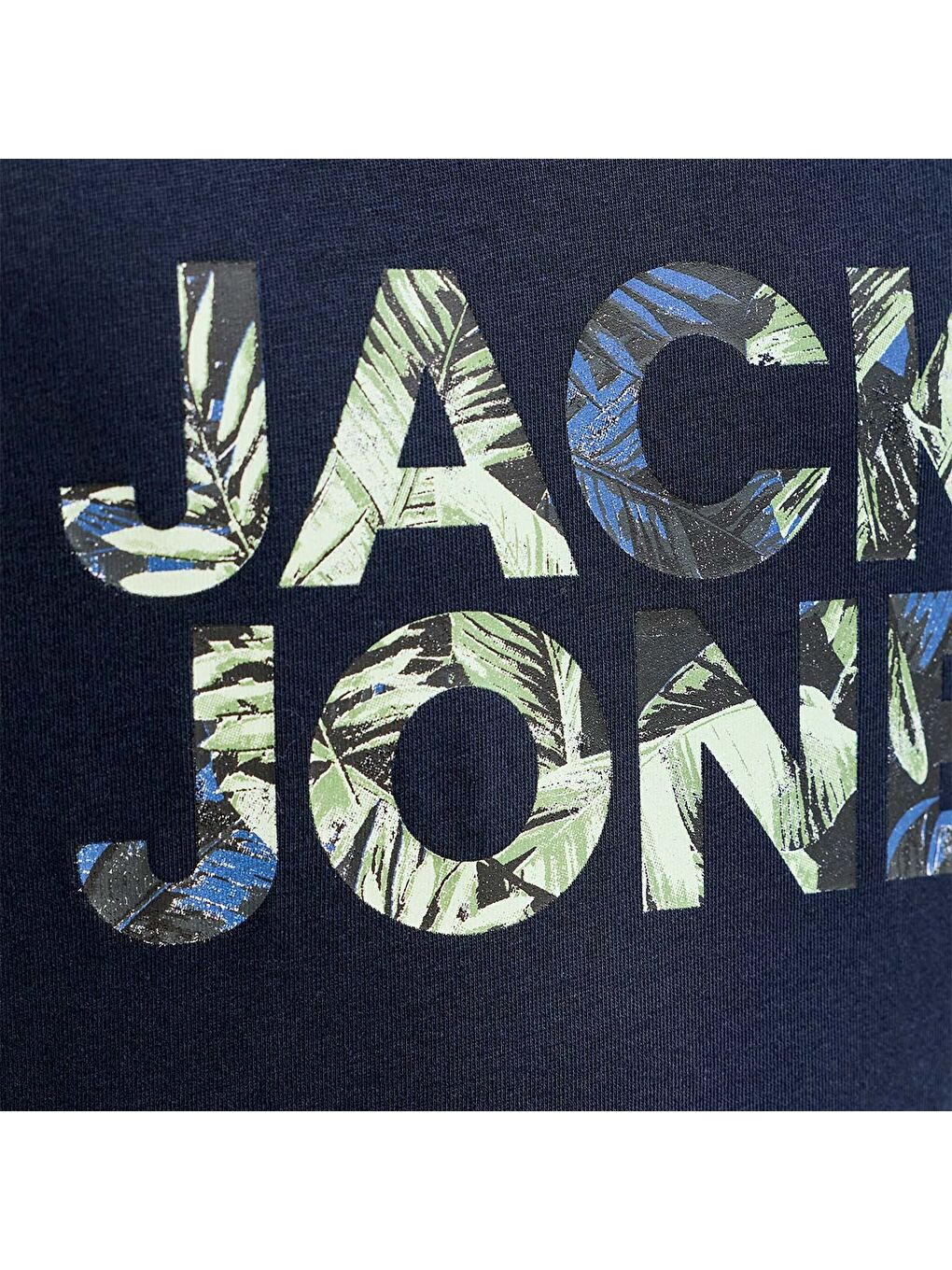 Jeff Logo Erkek Çocuk Lacivert Tişört-2