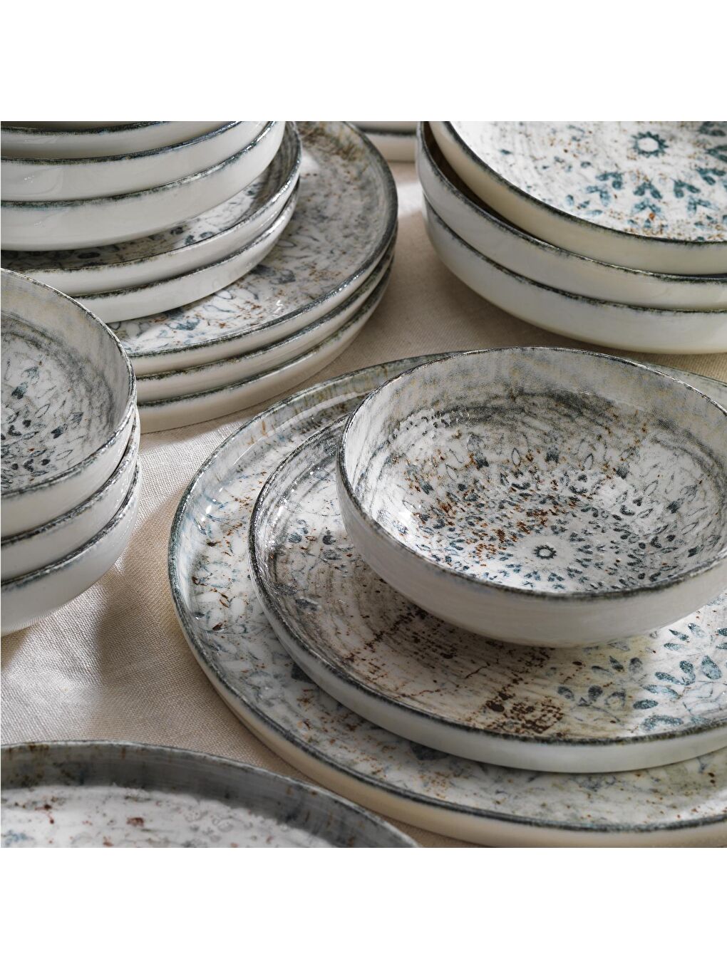 Vita Yemek Takımı 24 Parça-Yeşil-2