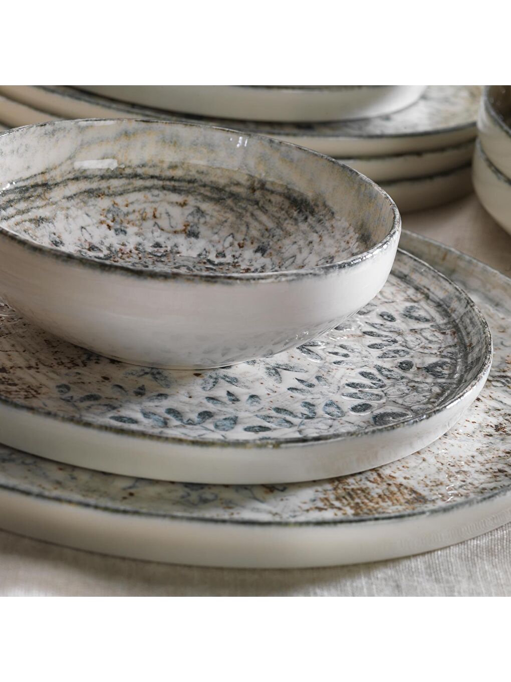 Vita Yemek Takımı 24 Parça-Yeşil-3