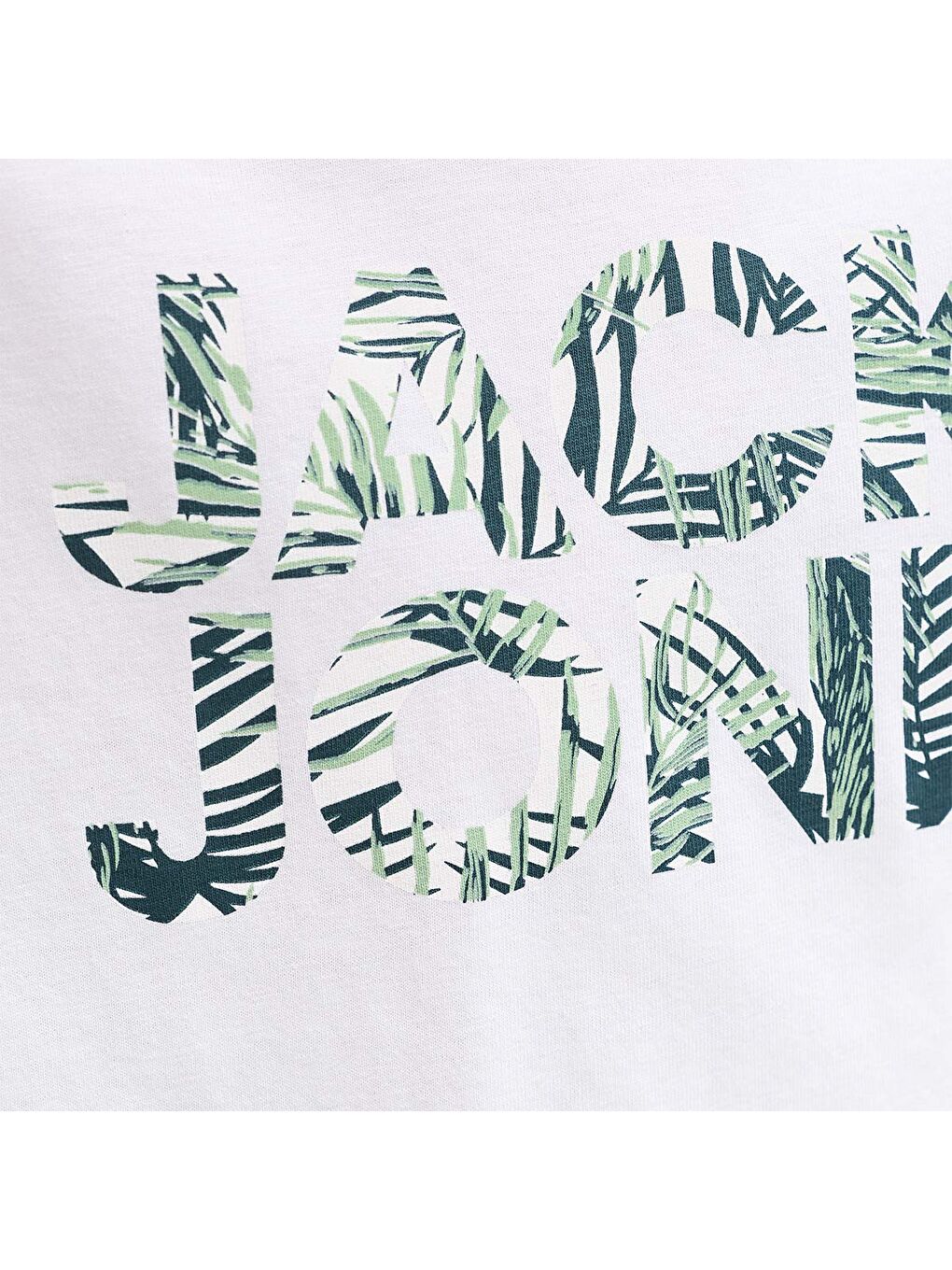 Jeff Logo Erkek Çocuk Beyaz Tişört-2