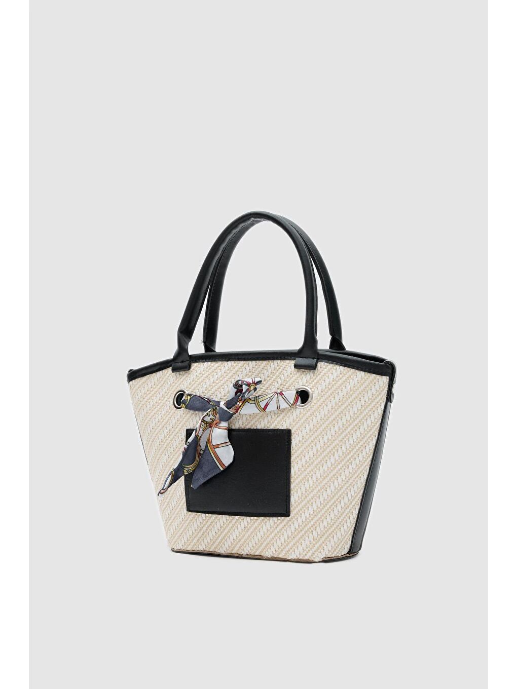 Modena Şal Aksesuarlı El Ve Omuz Çantası Kahverengi-2