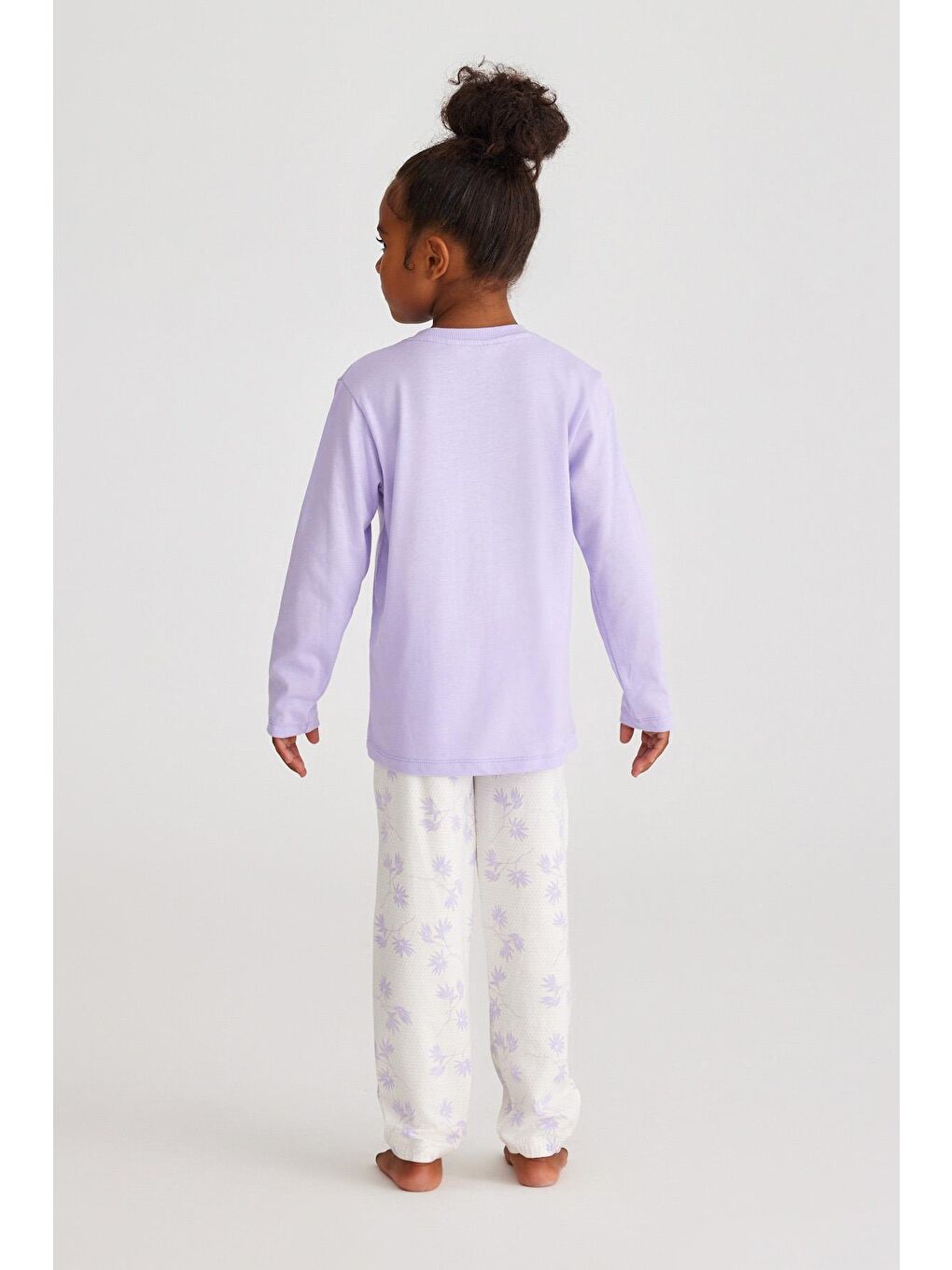 Lovely Lılac Kız Çocuk Pijama Takım Lila-2