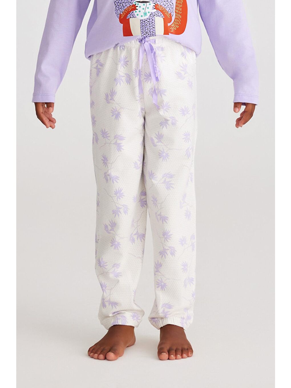 Lovely Lılac Kız Çocuk Pijama Takım Lila-3