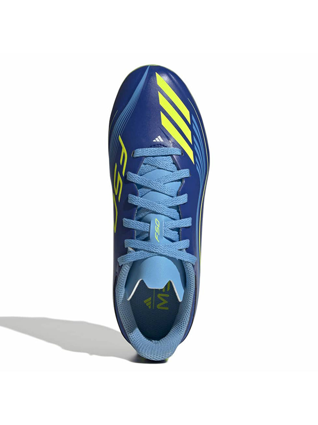 F50 Messi League Fg/Mg J Çocuk Mavi Krampon-2