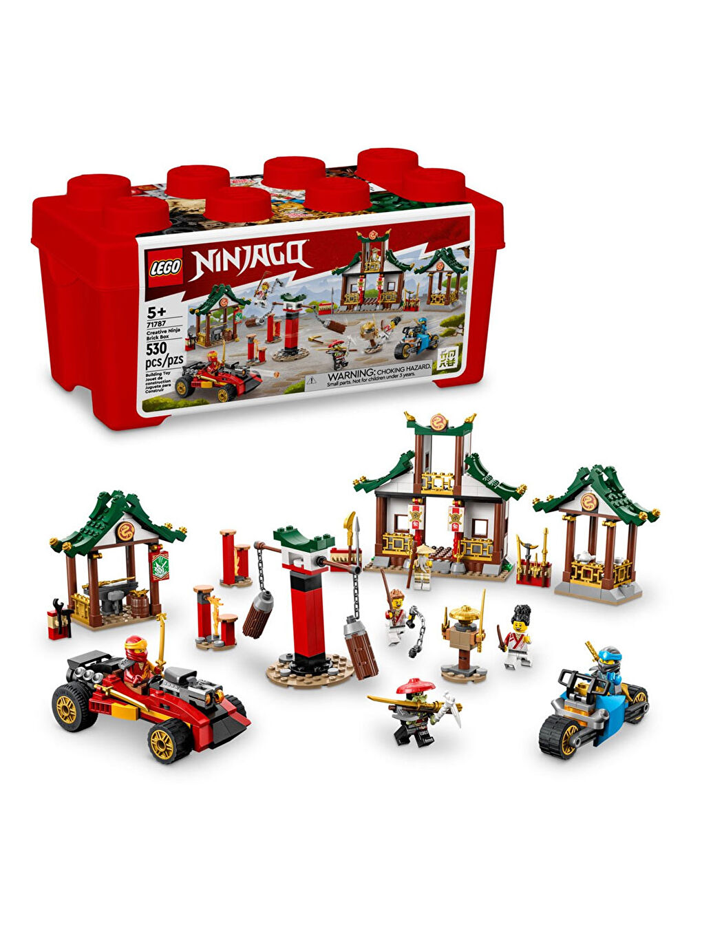 Ninjago Yaratıcı Ninja Yapım Parçası Kutusu 71787