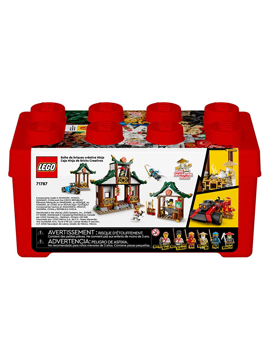 Ninjago Yaratıcı Ninja Yapım Parçası Kutusu 71787-7