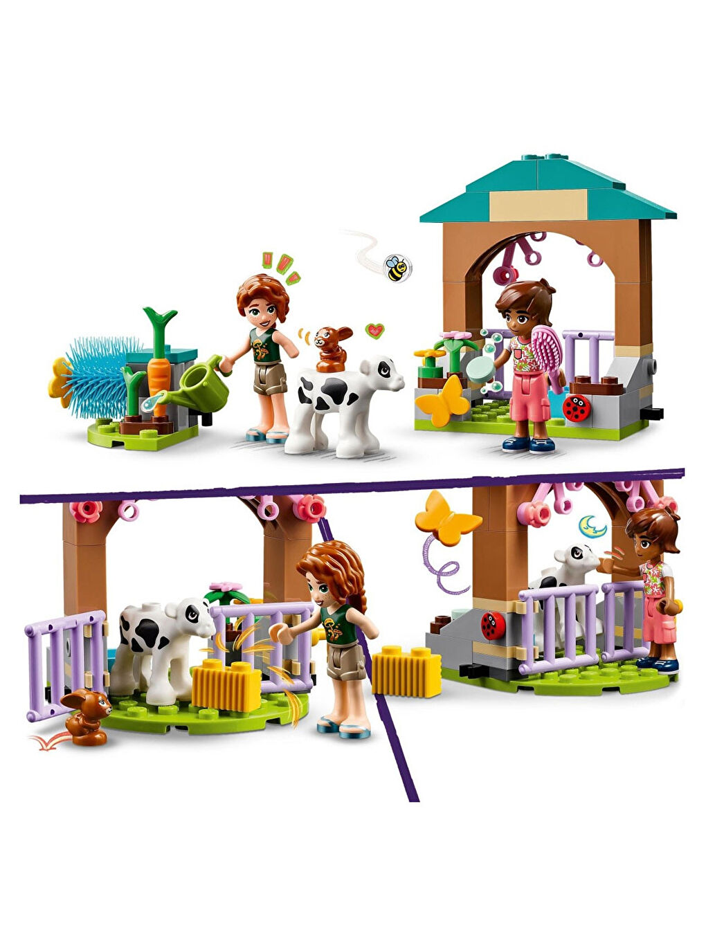 Lego Renksiz Friends Autumn'Un Dana Ahırı 42607 - 4