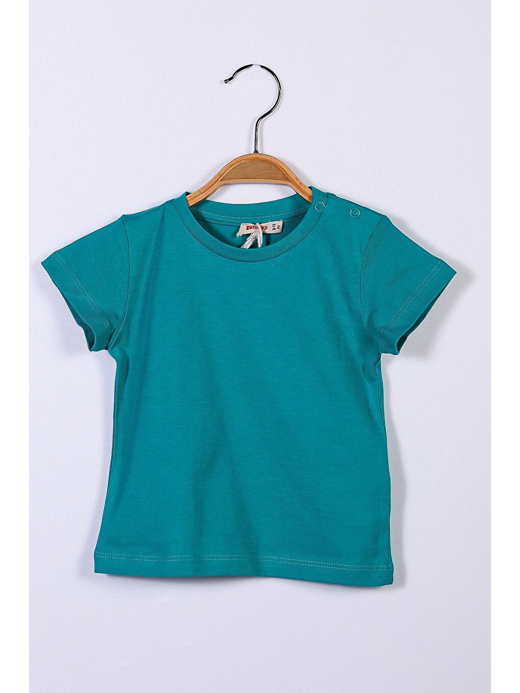 ZEYLAND Yeşil Unisex Bebek Basic T-Shirt (9Ay-4Yaş)