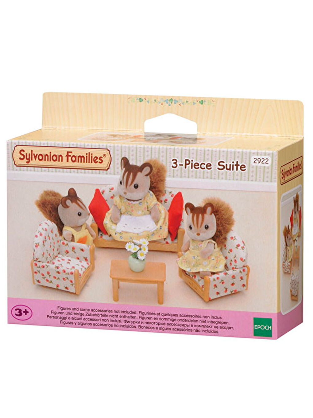 Sylvanian Families Renksiz 3 Parça Koltuk Seti 4464 - 3