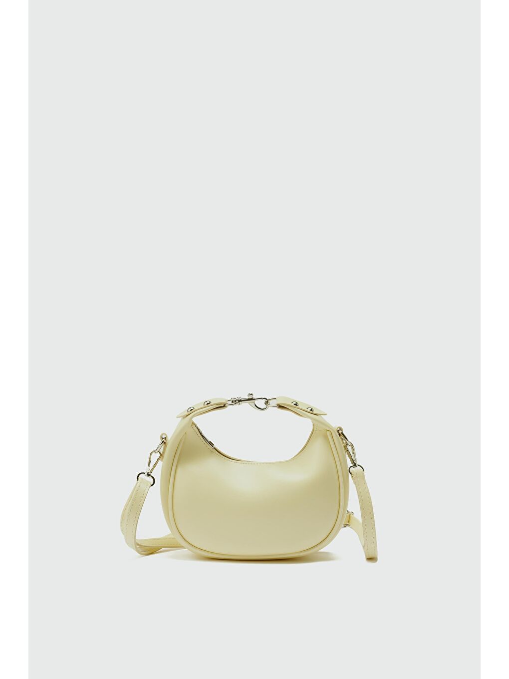 Jonie Kilit Detaylı Çapraz Çanta Sarı-1