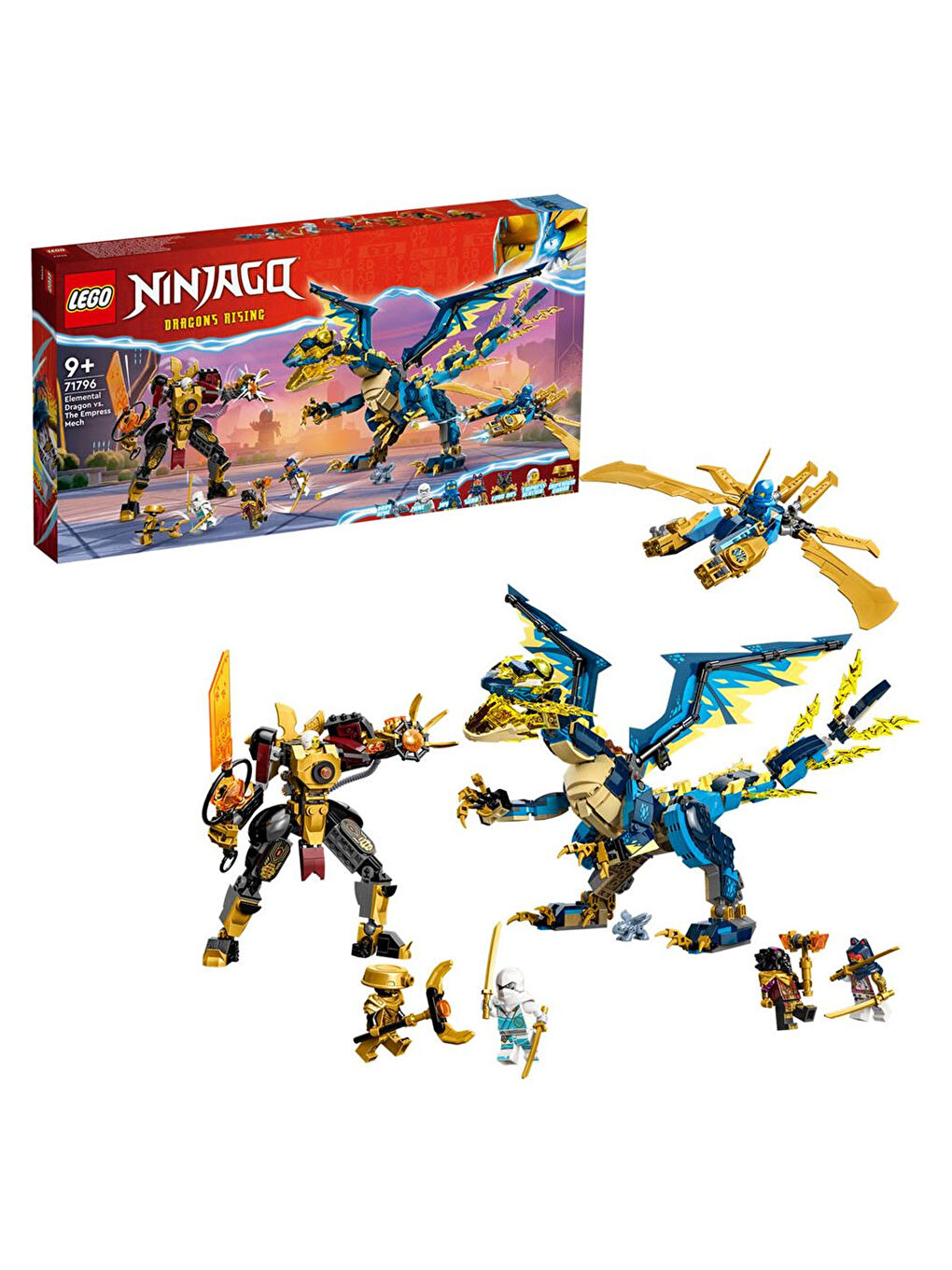 Lego Ninjago Element Ejderhası İmparatoriçe Robotuna Karşı 71796 - 1