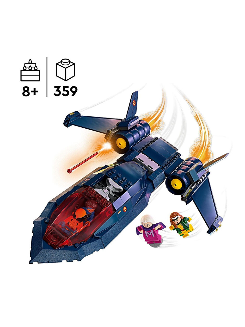 Lego Super Heroes Marvel X-Men X-Jet 76281 - 1