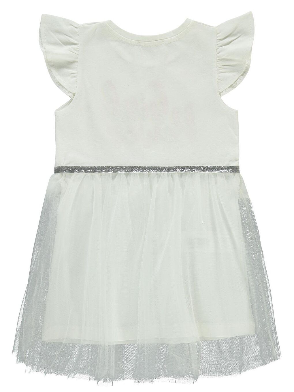 Girls Kız Çocuk Elbise 2-5 Yaş Ekru-2