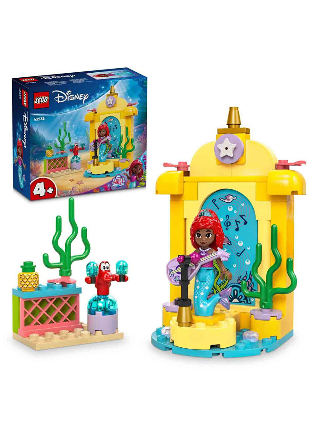 Lego Disney Princess Ariel in Müzik Sahnesi 43235