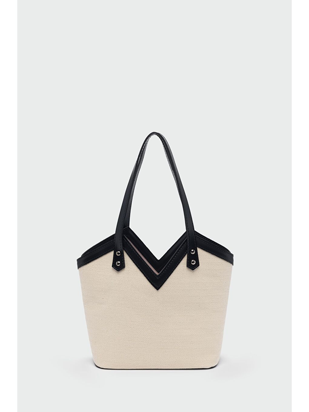 Woen Kanvas Omuz Çantası Siyah