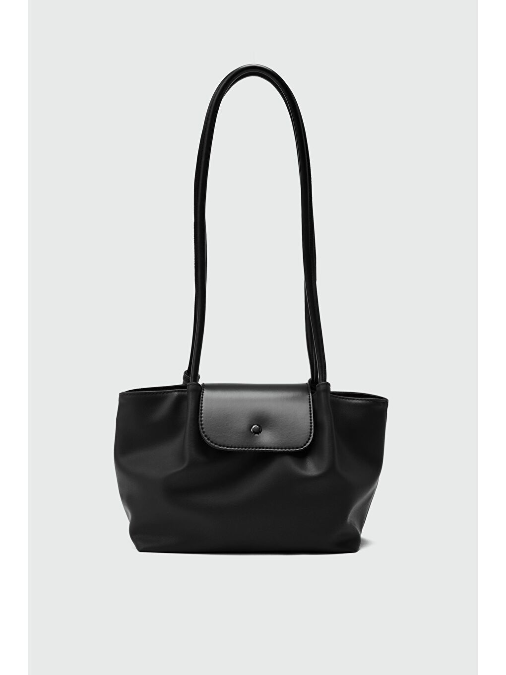 Lior Kapaklı Omuz Çanta Siyah