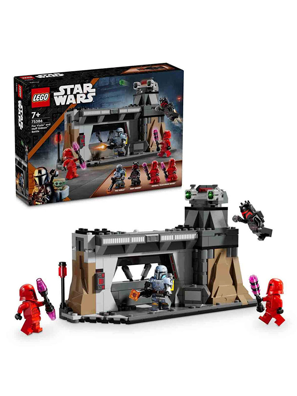 Lego Star Wars Paz Vizsla ve Moff Gideon Savaşı 75386