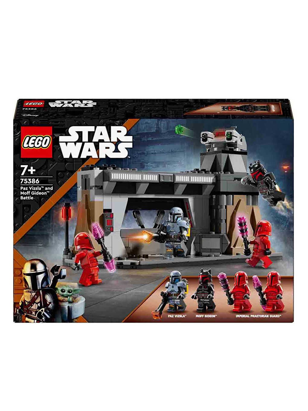 Lego Star Wars Paz Vizsla ve Moff Gideon Savaşı 75386 - 6