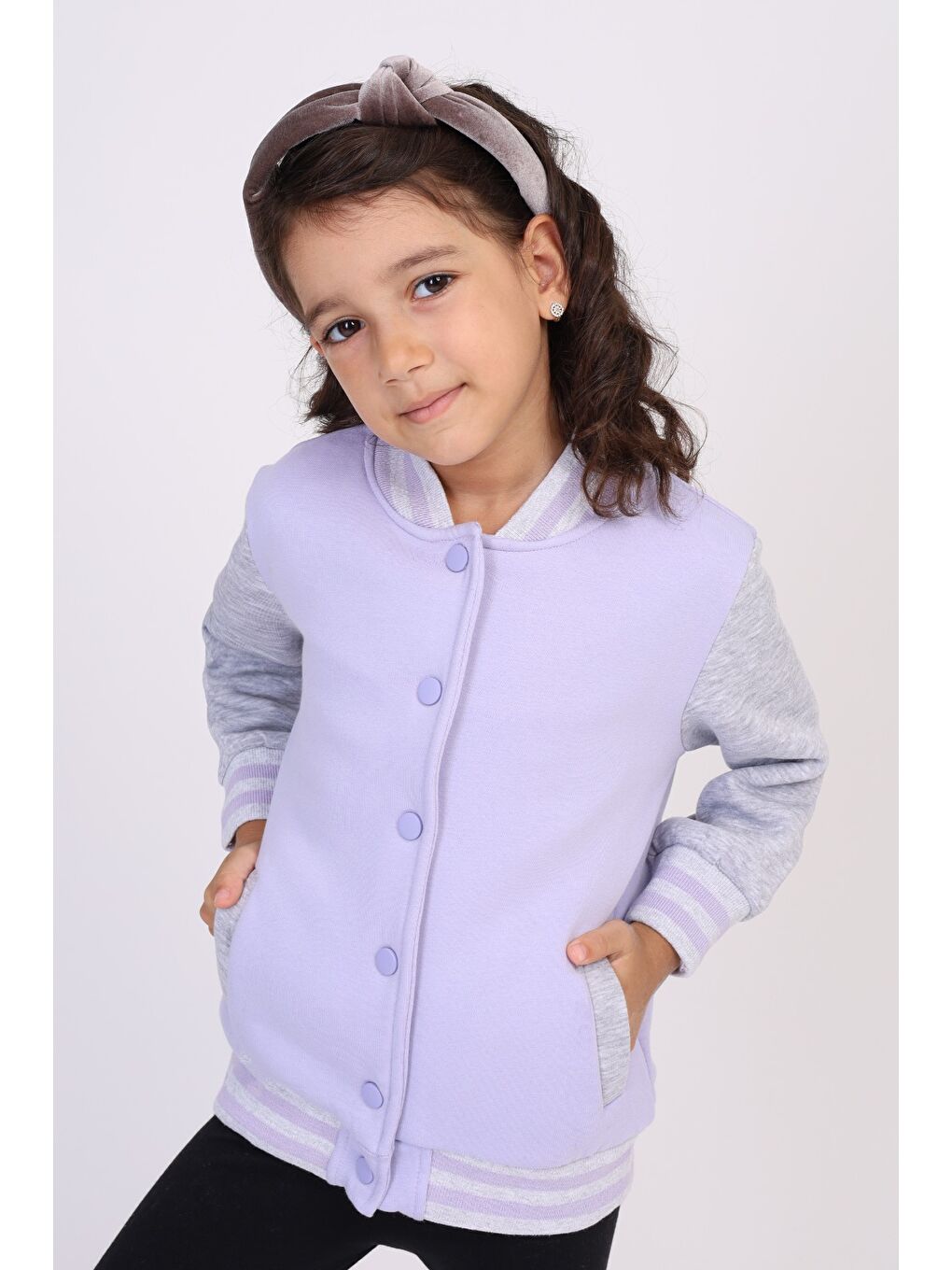 Toontoykids Mavi Kız Çocuk Hırka - 1