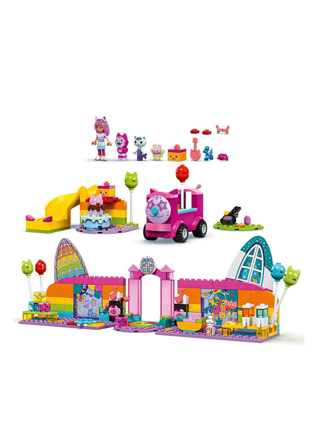 Lego Renksiz Gabby s Dollhouse Gabby nin Parti Odası Oyun Seti 10797 - 4